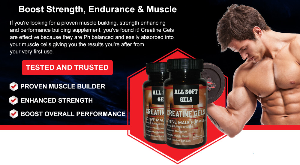 All Soft Gels Creatine